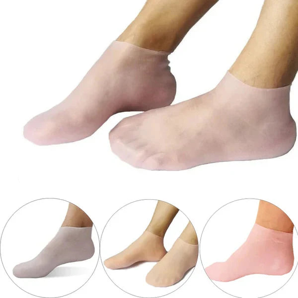 Silicon Moisturizing Gel Socks